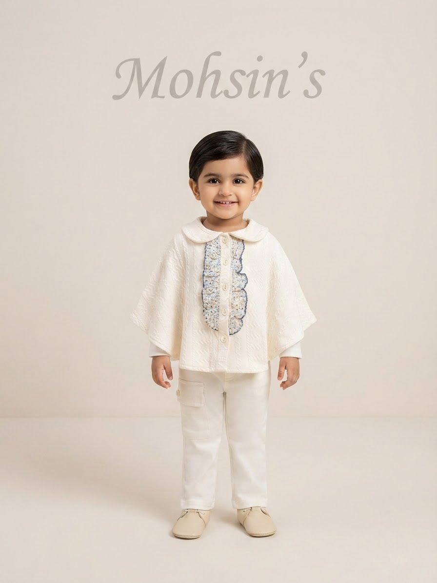 Baby Girl Kaftan 3 Piece Suit