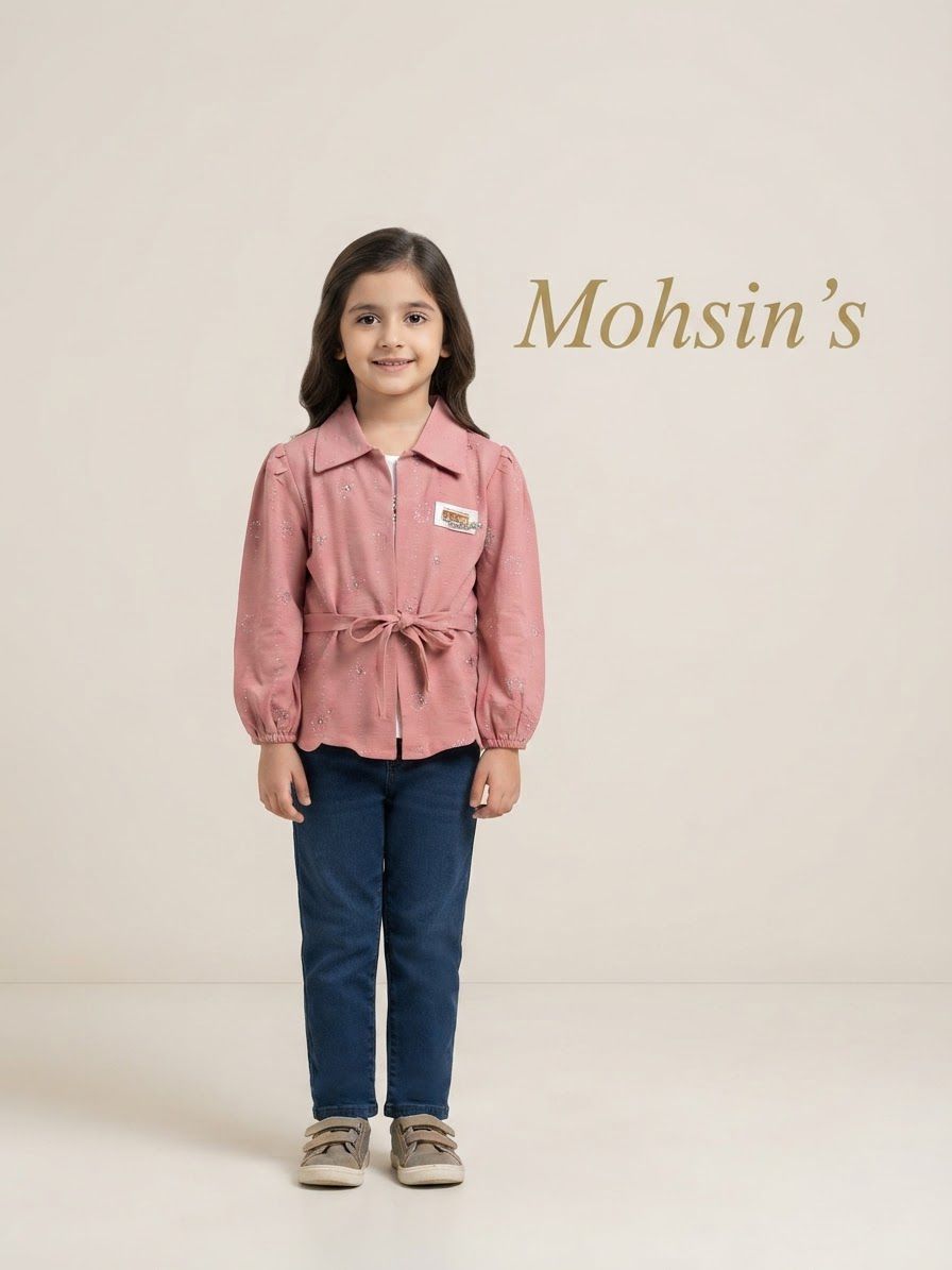 Girls Fancy Co-Ord Shirt